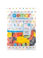 Воздушные шары латексные 12", кристалл, 100 шт., МИКС - Фото 3