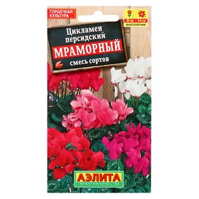 Семена комнатных цветов Цикламен "Мраморный", 0,05 г