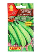 Семена Горох «Детский» сахарный, 10 г, раннеспелый, «Аэлита» - Фото 1