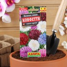 Семена цветов Василек "Конфетти", смесь окрасок,О, 0,3 г - Фото 3