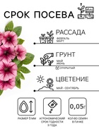 Семена цветов Петуния «Варвара Краса F1» многоцветковая, однолетник, 7 шт. - Фото 2
