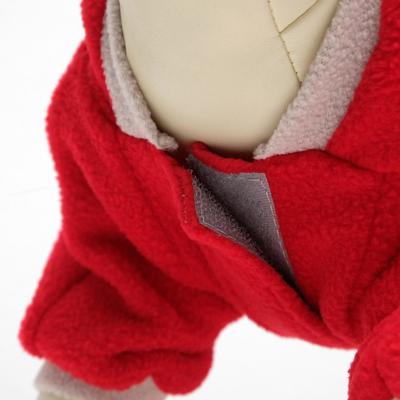 Комбинезон для животных, флисовый, XS (ДС 18-20, ОШ 24, ОГ 27-30 см), микс