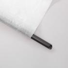 Парник прошитый, длина 8 м, 9 дуг из пластика, дуга L=2.4 м, d=16 мм, спанбонд 35 г/м², «уДачный» - Фото 10