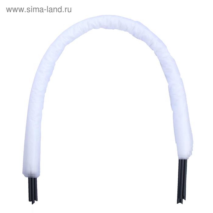 Парник прошитый, длина 4 м, 5 дуг из пластика, дуга L = 2,4 м, d = 16 мм, спанбонд 35 г/м², Greengo - Фото 1