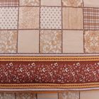 Постельное бельё "Этель" дуэт Квартет (вид 2), размер 143х215 см - 2 шт., 220х240 см, 70х70 см - 2 шт., 100% хлопок, бязь, 125 г/м2 - Фото 2