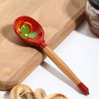 Ложка деревянная «Красная», чайная, хохлома - Фото 1