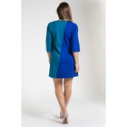Платье женское арт.4552 цвет бирюзовый/синий, р-р 46 - Фото 4