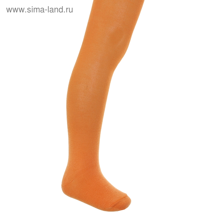 Колготки детские КДО, цвет оранжевый, рост 104-110 см - Фото 1