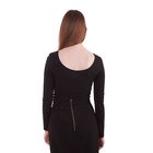 Блузка-боди женская 10200100010, размер 48 (L), рост 170 см, цвет черный - Фото 3