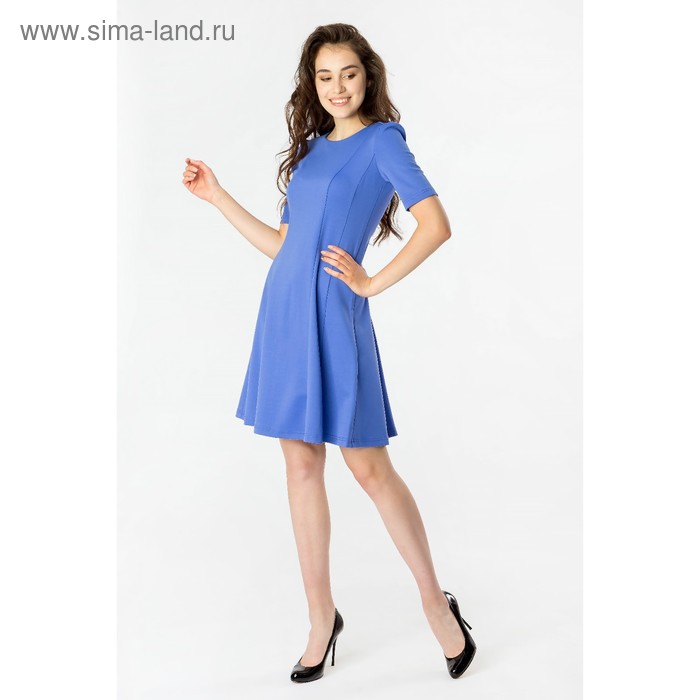 Платье женское, размер 50 (XL), рост 170 см, цвет синий (арт. 40200200073 С+) - Фото 1