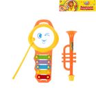 Набор музыкальных инструментов "Мульт Бэнд-3", 3 предмета - Фото 2