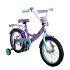 Велосипед двухколесный 16" GRAFFITI "ХОЛОДНОЕ СЕРДЦЕ", цвет: светло-фиолетовый - Фото 5