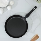 Сковорода блинная PROMO, d=22 см, антипригарное покрытие, алюминий, чёрная - Фото 2