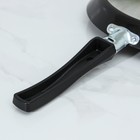 Сковорода блинная PROMO, d=22 см, пластиковая ручка, антипригарное покрытие, цвет чёрный - Фото 5
