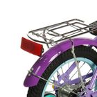 Велосипед двухколесный 14" GRAFFITI "ХОЛОДНОЕ СЕРДЦЕ", цвет: светло фиолетовый - Фото 2