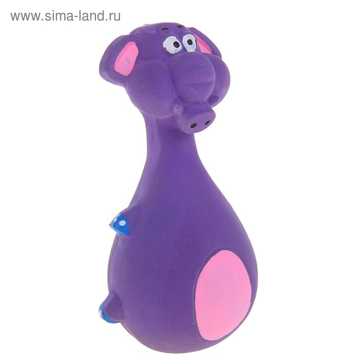 Игрушка латексная "Веселые животные"МИКС13,5 см - Фото 1