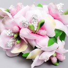 Цветы для декорирования "Ирис" розовый 1 букет-6 цветов 9 см - Фото 3
