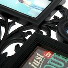 Фоторамка на 9 фото 10х10, 10х15 см "Семейная ветвь" чёрная 56,5х43х2 см - Фото 3
