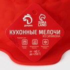 Форма для выпечки Доляна «Корзина», силикон, 26×22.5×9 см, красная - Фото 8