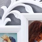 Фоторамка - коллаж на 8 фото 10×10 см, 10×15 см «Семейное древо», белая, 60×50×2 см - Фото 2