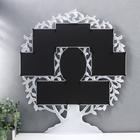 Фоторамка - коллаж на 8 фото 10×10 см, 10×15 см «Семейное древо», белая, 60×50×2 см - Фото 3