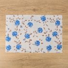 Салфетка сервировочная на стол «Синяя роза», 41×28 см, цвет МИКС - Фото 1