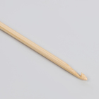 Крючок для вязания, бамбуковый, d = 3,25 мм, 15 см - Фото 2