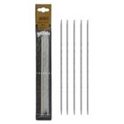 Спицы для вязания, чулочные, тефлоновое покрытие, d=3,75мм, 20см, 5шт - Фото 1