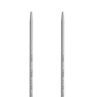 Спицы для вязания, чулочные, тефлоновое покрытие, d=3,75мм, 20см, 5шт - Фото 2