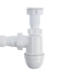 Сифон для раковины «АНИ Пласт» Варяг C5015, 1 1/4" × 40 мм, с гибкой трубой 40×40/50 мм - Фото 2