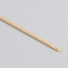 Крючок для вязания, бамбуковый, d = 3,5 мм, 15 см - Фото 2