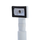 Выпуск "АНИ Пласт" N305S, 3 1/2", с гибким прямоугольным переливом - фото 31932754