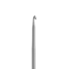 Крючок для вязания алюминиевый, 245-7, d=2,5мм, 15см - Фото 2