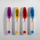 Ножницы для обрезки ниток, с защитным колпачком, 12 см, цвет МИКС - Фото 5