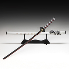 Сувенирное оружие «Катана Риота» 103 см, белые ножны - Фото 1