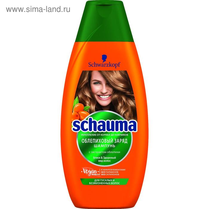 Шампунь для волос Schauma «Облепиховый заряд», 380 мл - Фото 1
