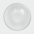 Тарелка глубокая Haze, 700 мл, d=19 cм, цвет прозрачный - Фото 3