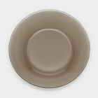 Тарелка мелкая стеклянная «Уоркшоп Броунз», d=22 см, цвет коричневый - Фото 3