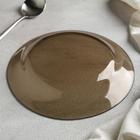 Тарелка мелкая стеклянная «Уоркшоп Броунз», d=22 см, цвет коричневый - Фото 8
