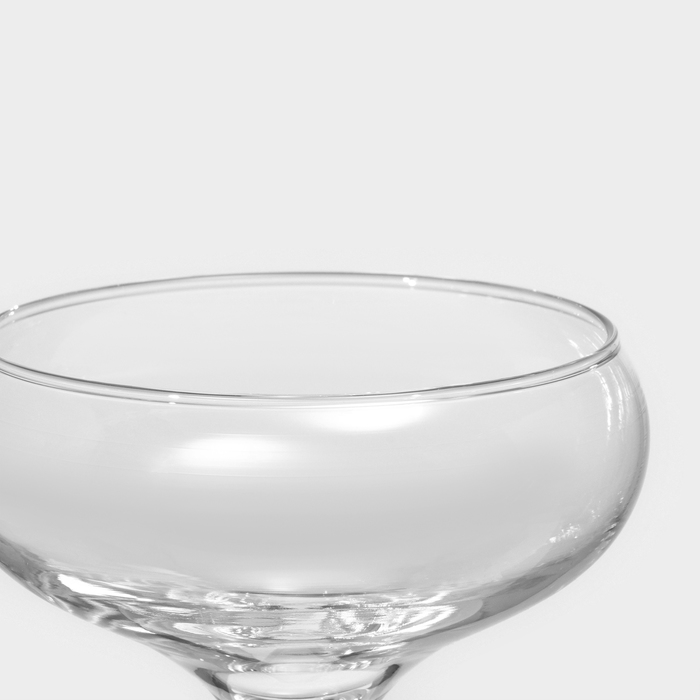 Набор стеклянных бокалов для шампанского Bistro, 260 мл, 6 шт - фото 1908267328