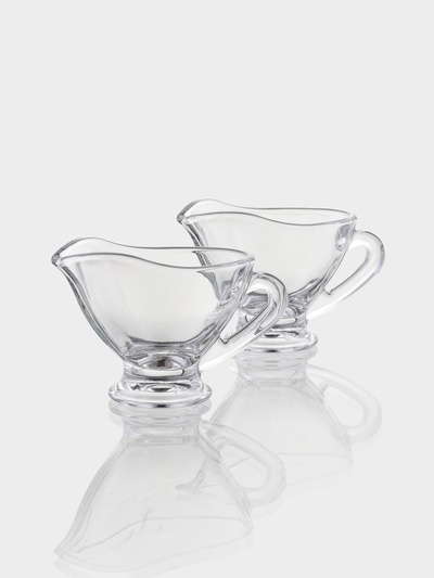 Соусники Paşabahçe Basic, 60 мл, набор 2 шт. стекло, прозрачные