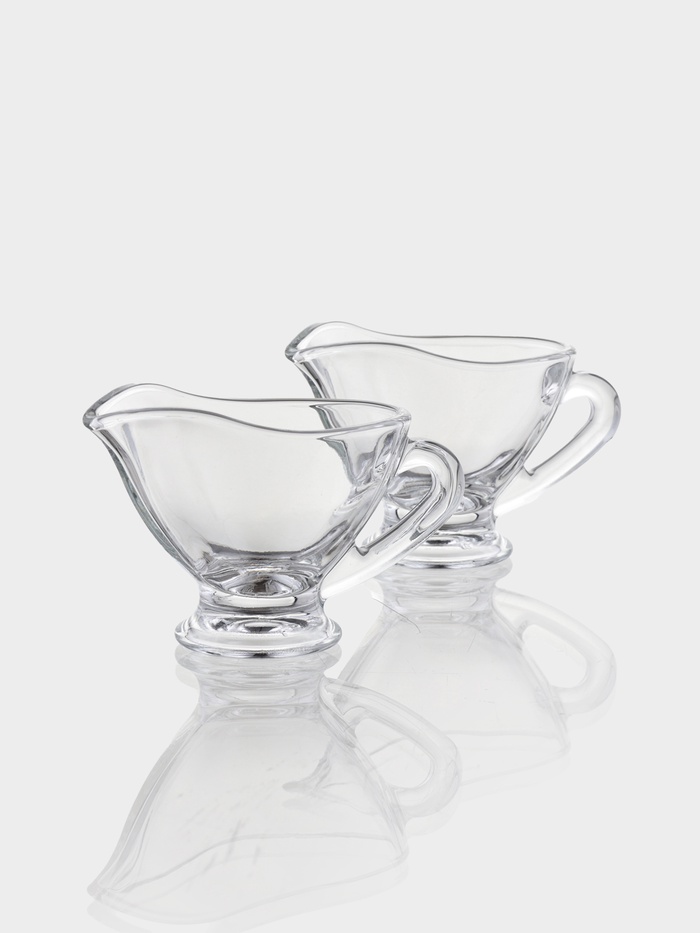 Соусники Paşabahçe Basic, 60 мл, набор 2 шт. стекло, прозрачные - Фото 1