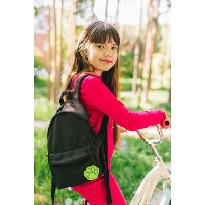 Светоотражающие наклейки «Лапка», 4.8×4.5 см, 4 шт. на листе, МИКС