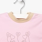 Пижама для девочки "Зайка", рост 104 см (56), цвет розовый 3289 - Фото 2
