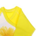 Распашонка для девочки "Ромашка", рост 62 см (40), цвет жёлтый 4162 - Фото 2