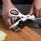 Ножеточка Luazon LTE-01, электрическая, для ножей/ножниц/отвёрток, 220 В, серая - Фото 3