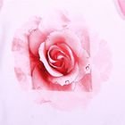 Боди для девочки "Роза", рост 86 см (52), цвет розовый/белый 9263 - Фото 3