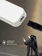 Машинка для стрижки Luazon LTRI-21, 3 Вт, 3 насадки, LED-индикатор, от АКБ, белая - Фото 3