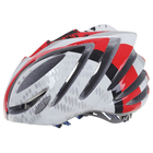 Шлем велосипедиста взрослый ОТ-T23, бело-красно-черный, диаметр 54 см - Фото 2