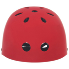 Шлем велосипедиста взрослый ОТ-GK1, матовый, красный d=56 см - Фото 3